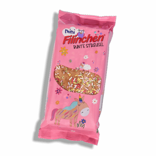 Filinchen Mini Knusperbrotriegel Bunte Streusel je 42g im 4er Pack