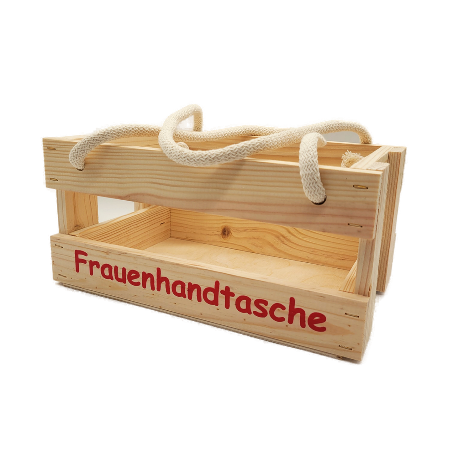 Frauenhandtasche aus Holz