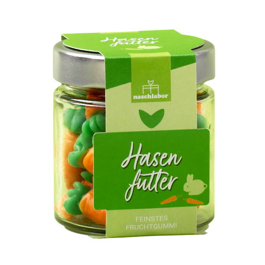 naschlabor Hasenfutter Fruchtgummi 120g