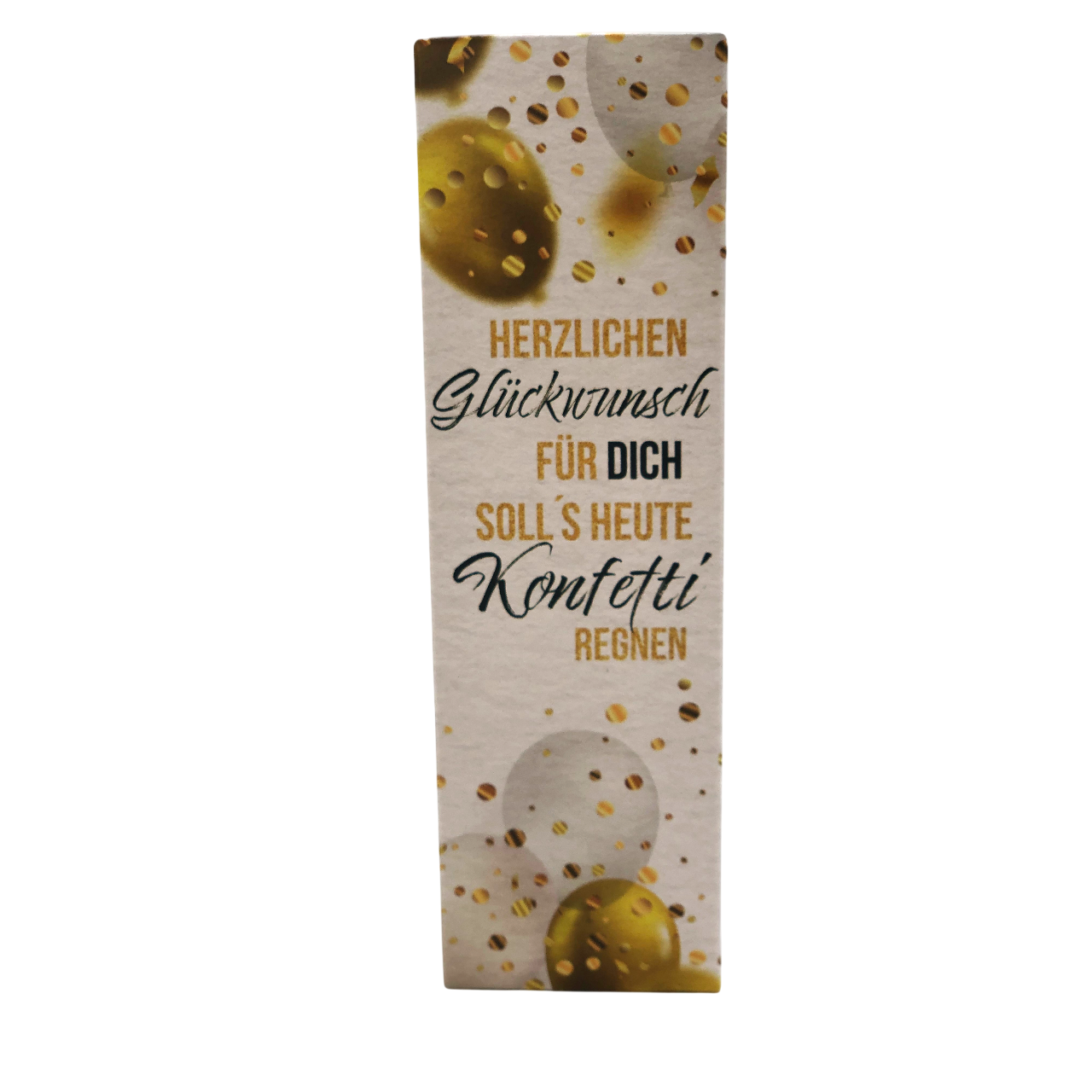 Schoko Herzen im Umkarton mit passendem Spruch- verpackt- je 65g