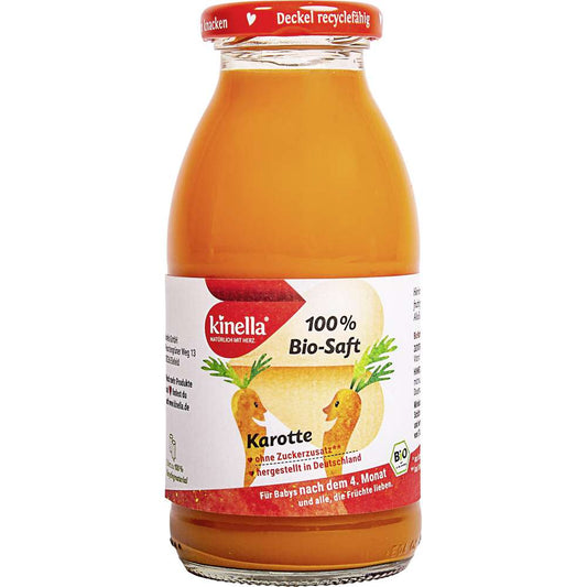 Kinella BIO - Saft 100 % - Karotte je 250ml im 8er Pack