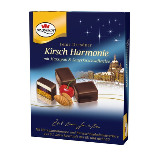 Kirsch Harmonie mit Marzipan und Sauerkirschfüllung 150g