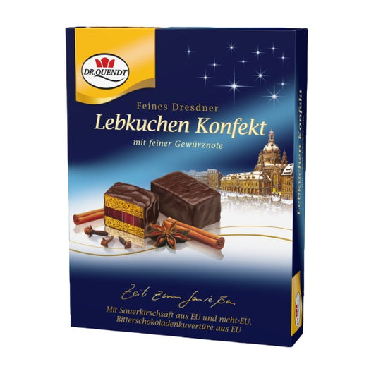 Lebkuchenkonfekt mit Sauerkirschfüllung 130g