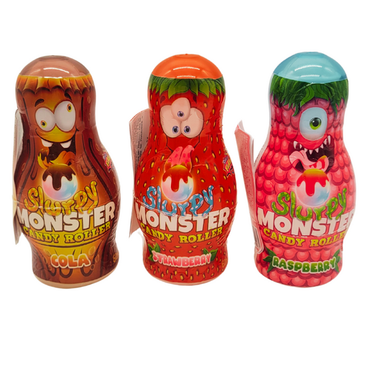 Slurpy Monster Candy Roller je 60ml im 3er Pack