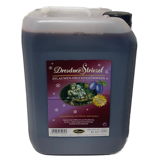 Dresdner Striezel Glühwein - Pflaume 10l Kanister *Limited Edition*