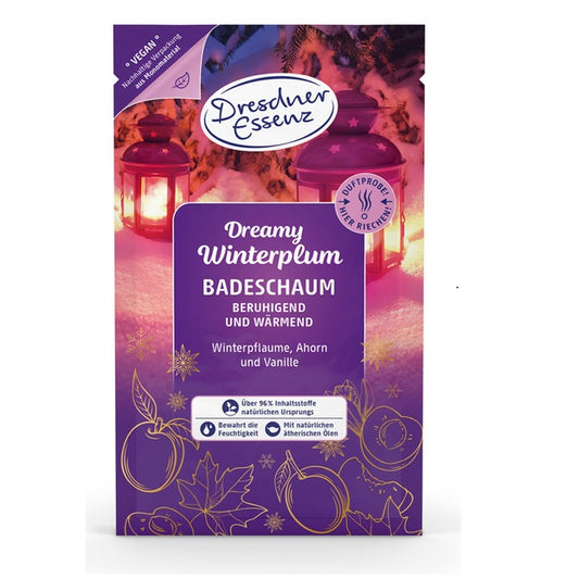 Dresdner Essenz Schaumbad Dreamy Winterplum je 60g  im 3er Pack