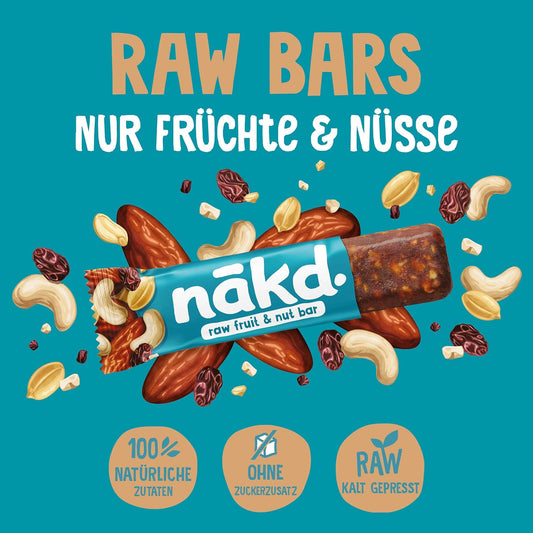 nakd Fruit & Nut Riegel Salted Caramel je 35g im 4er Pack