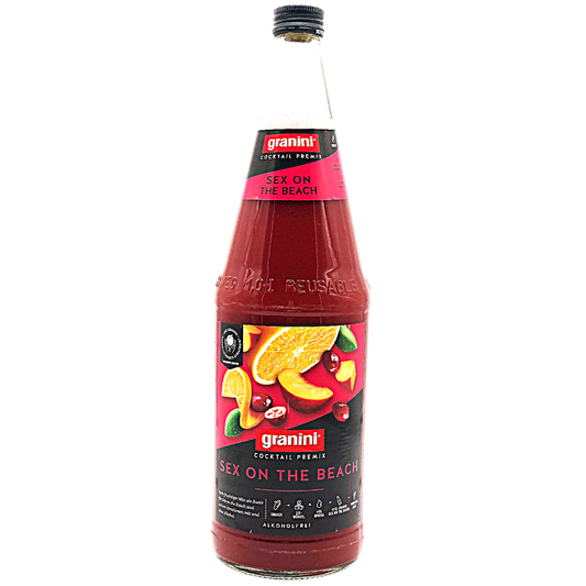 granini SEX ON THE BEACH Cocktail Premix alkoholfrei 1,0l Mehrweg