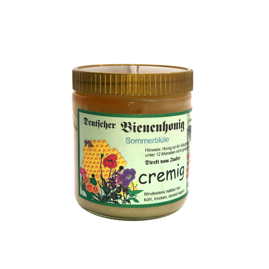Deutscher Bienenhonig Sommerblüte cremig 500g