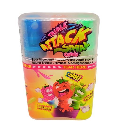 Triple Attack Spray Candy je 15ml im 3er Pack
