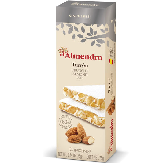 El Almendro Turron Crunchy Almond Crocanti 75g