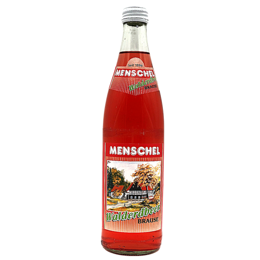 Menschel Limo - Walderdbeer - Brause 0,5l