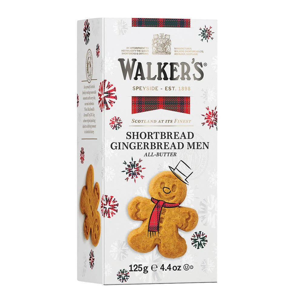 Walkers Shortbread Gingerbread Men 125g