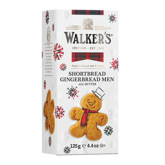 Walkers Shortbread Gingerbread Men 125g