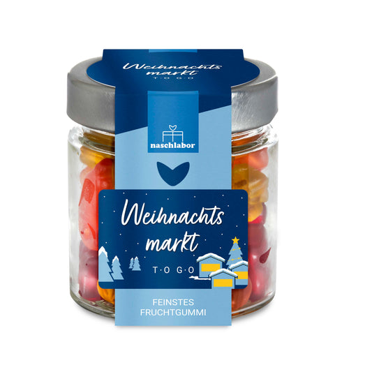 naschlabor Weihnachtsmarkt TO GO Fruchtgummi 120g