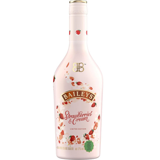 Baileys Strawberries & Cream Limited Edition - Original Irish Cream Likör - 500ml