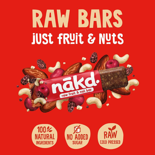 nakd Fruit & Nut Riegel Bakewell Tart je 35g im 4er Pack
