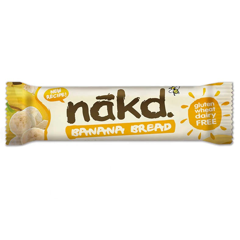 nakd Fruit & Nut Frühstücksriegel Banana Bread je 30g im 4er Pack
