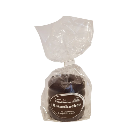 Baumkuchen Mini mit Zartbitterkuvertüre 80g