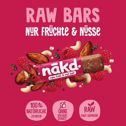 nakd Fruit & Nut Riegel Berry Delight je 35g im 4er Pack