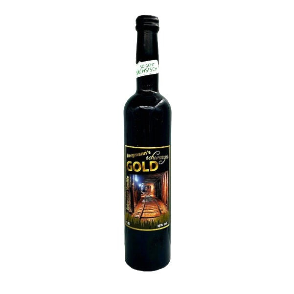 Bergmann´s schwarzes Gold -  Eierlikör Vanille 500ml