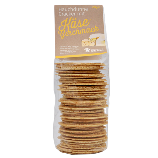 Cracker mit Käse - Geschmack je 100g im 6er Pack