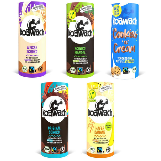 koawach Mix - Paket Bio Koffein - Drink mit Guarana 10er Pack