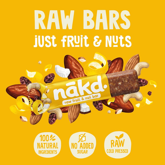 nakd Fruit & Nut Riegel Lemon Drizzle je 35g im 4er Pack