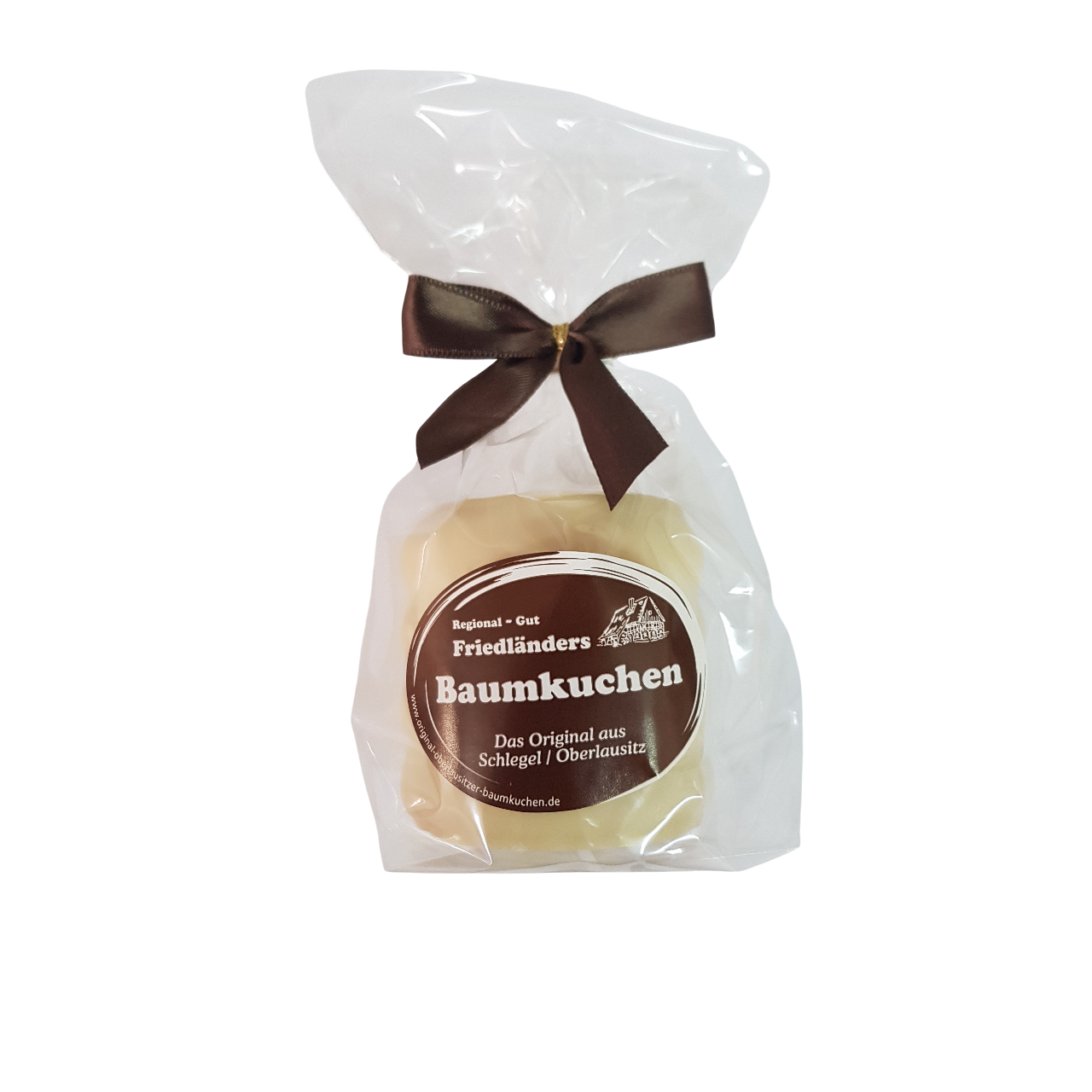 Baumkuchen Mini mit edler Weißer Schokolade 80g