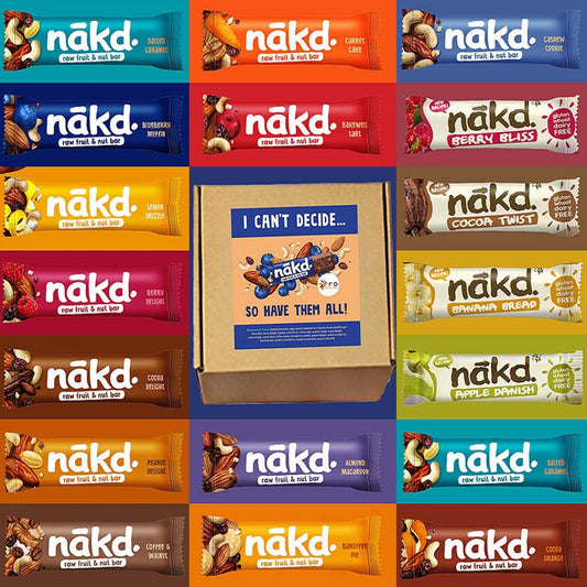 nakd Fruit & Nut Riegel Mix - Paket im 10er Pack