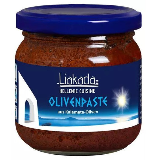 Olivenaufstrich aus Kalamata-Oliven je 180g im 3er Pack