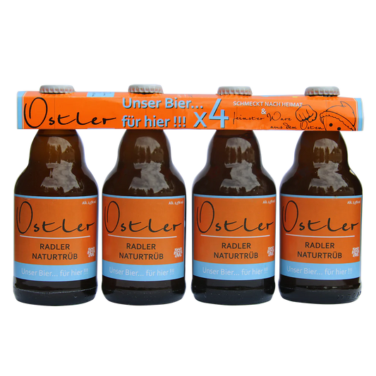 Ostler Radler Naturtrüb 0,33l