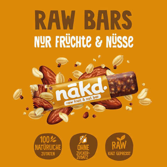 nakd Fruit & Nut Riegel Peanut Delight je 35g im 4er Pack