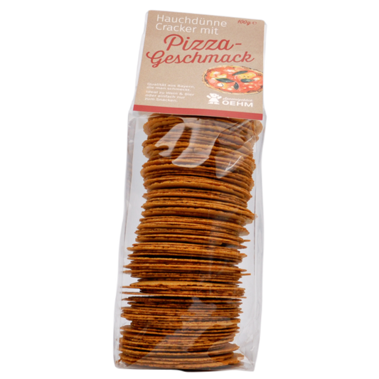 Cracker mit Pizza - Geschmack je 100g im 6er Pack