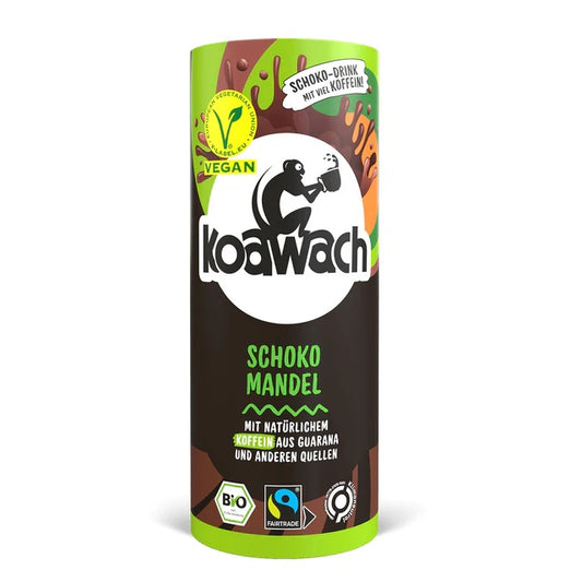 koawach Schoko Mandel VEGAN Bio Koffein - Drink mit Guarana 6er Pack