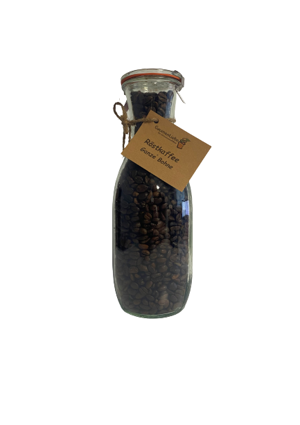 Kaffee - Bohnen im WECK-Glas, mind. 320g