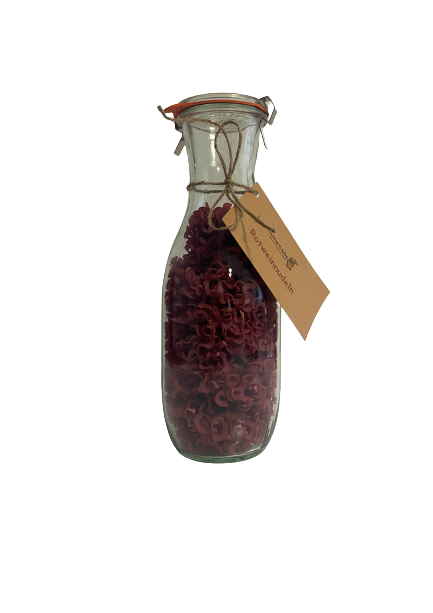 Rotwein-Nudeln im WECK-Glas, mind. 220g